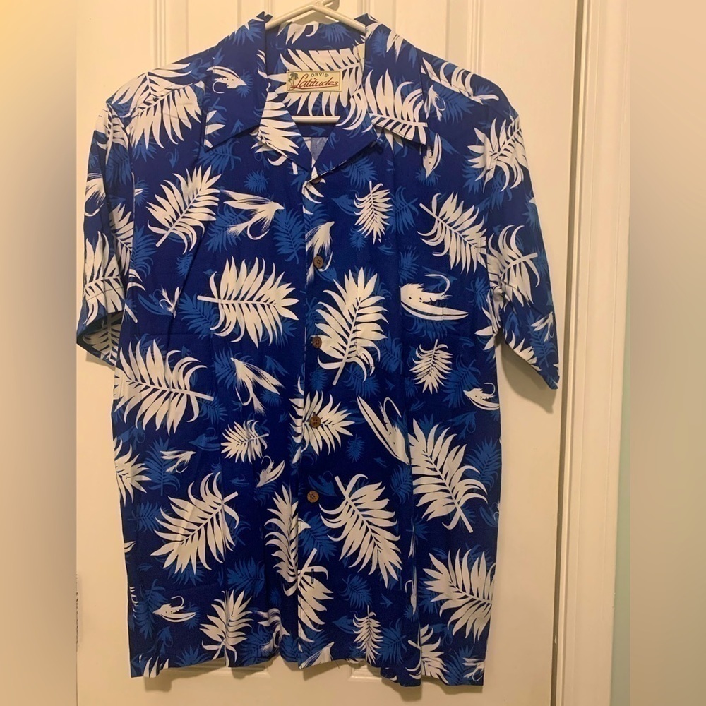 Orvis Latitudes Vintage Tropical shirt, size M
